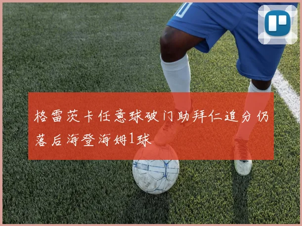格雷茨卡任意球破门助拜仁追分仍落后海登海姆1球